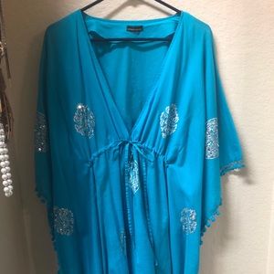 Blue Kaftan from Victoria Secret